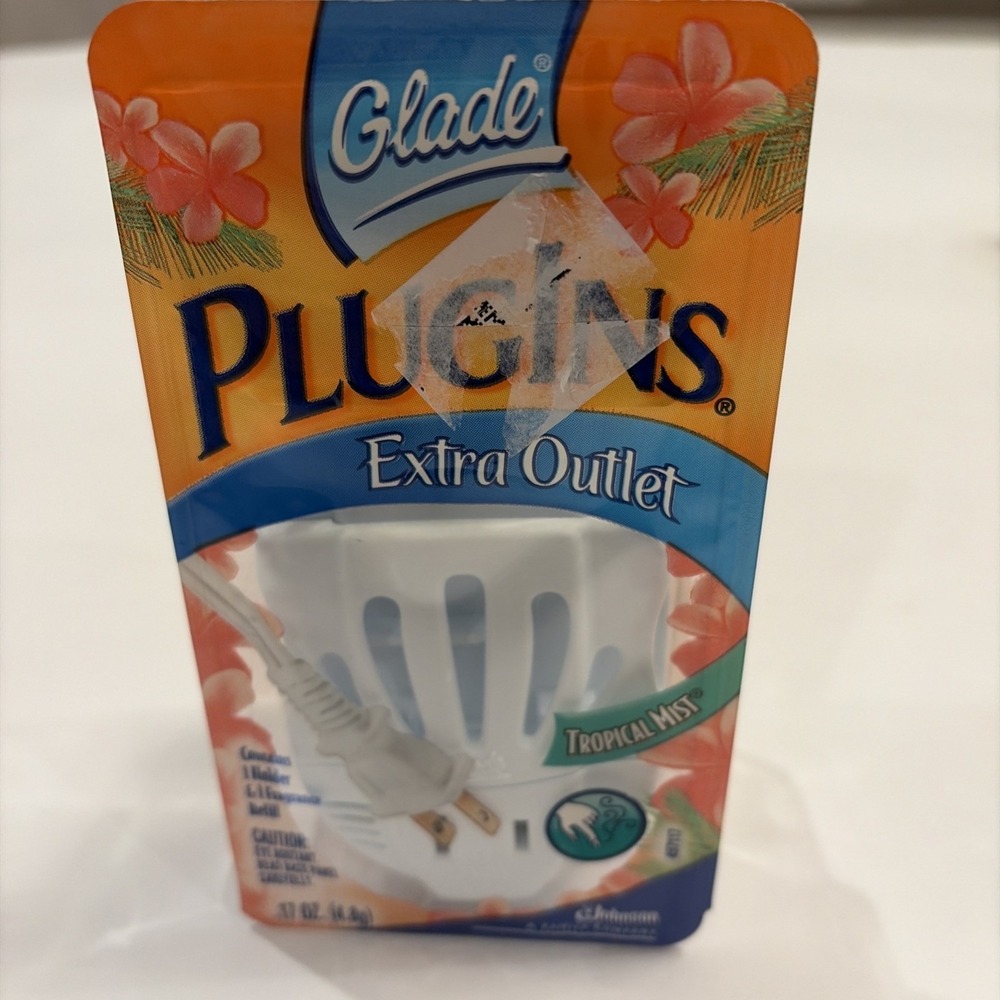 Glade TROPICAL MIST Plugins Refill‎ & Extra Outlet Warmer ~ Discontinued